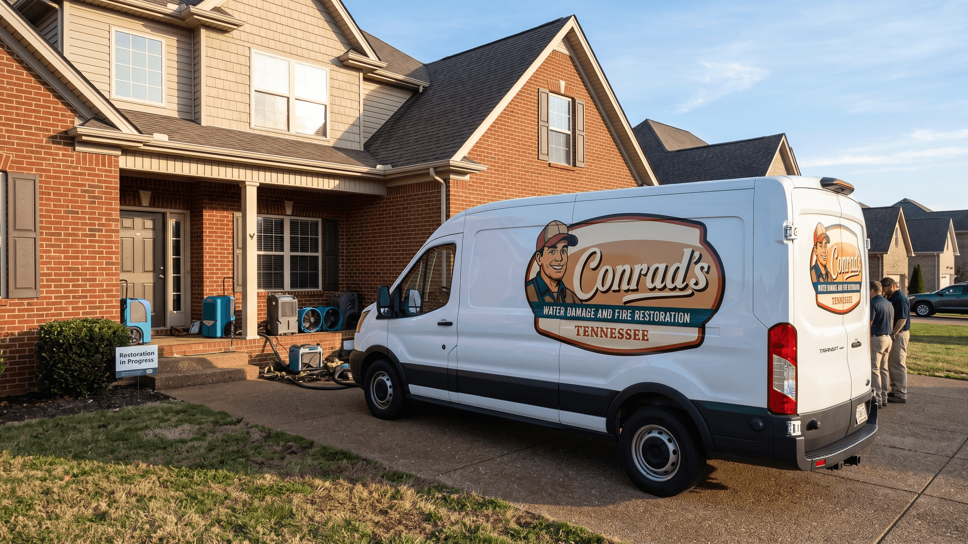 Conrad's Water Damage and Fire Restoration service