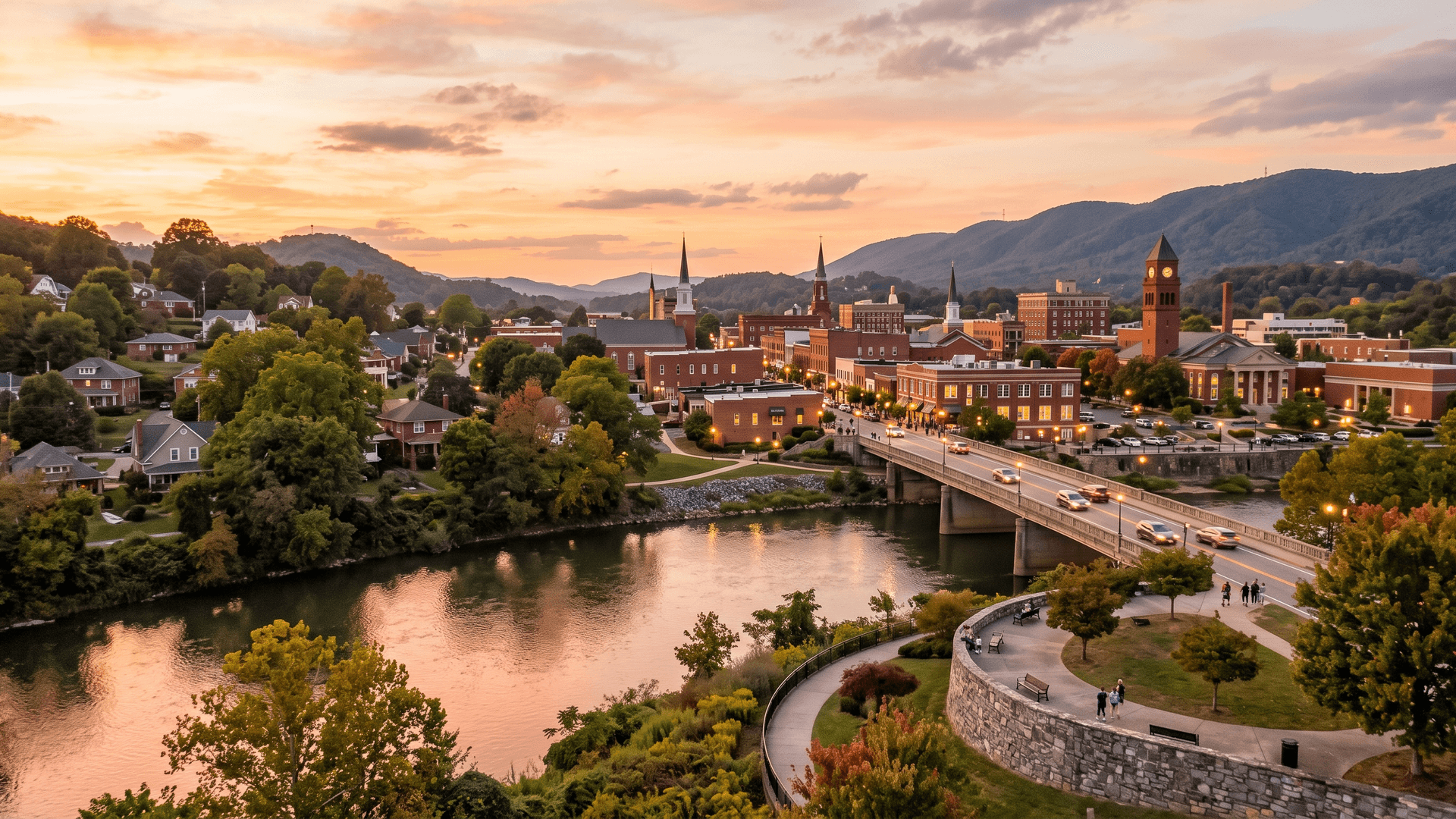 Kingsport cityscape