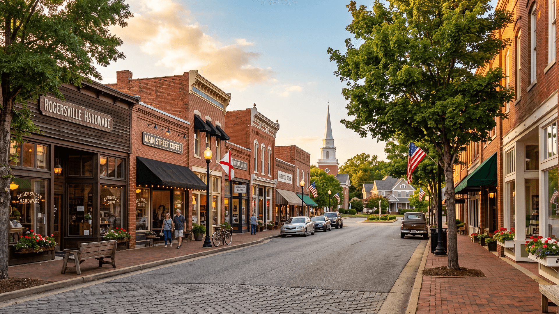 Rogersville cityscape
