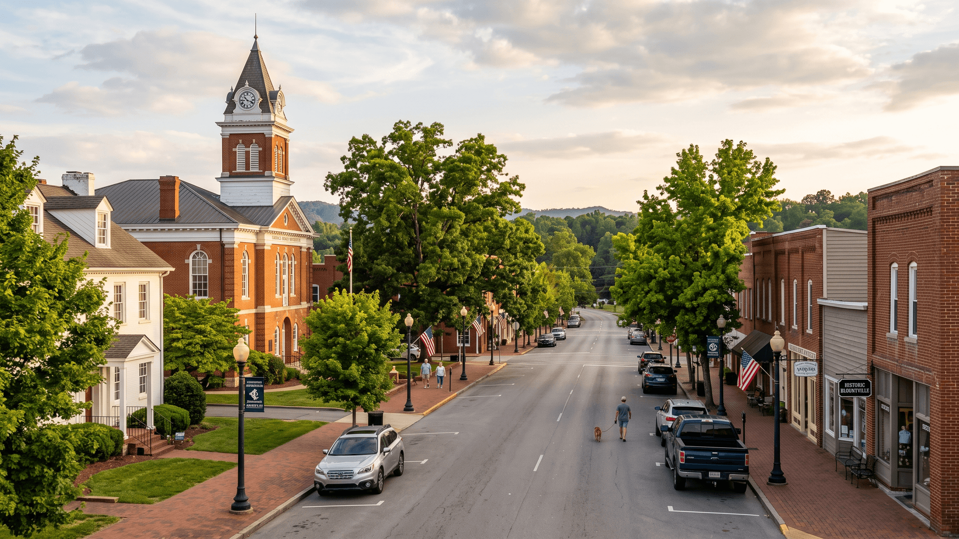 Blountville cityscape