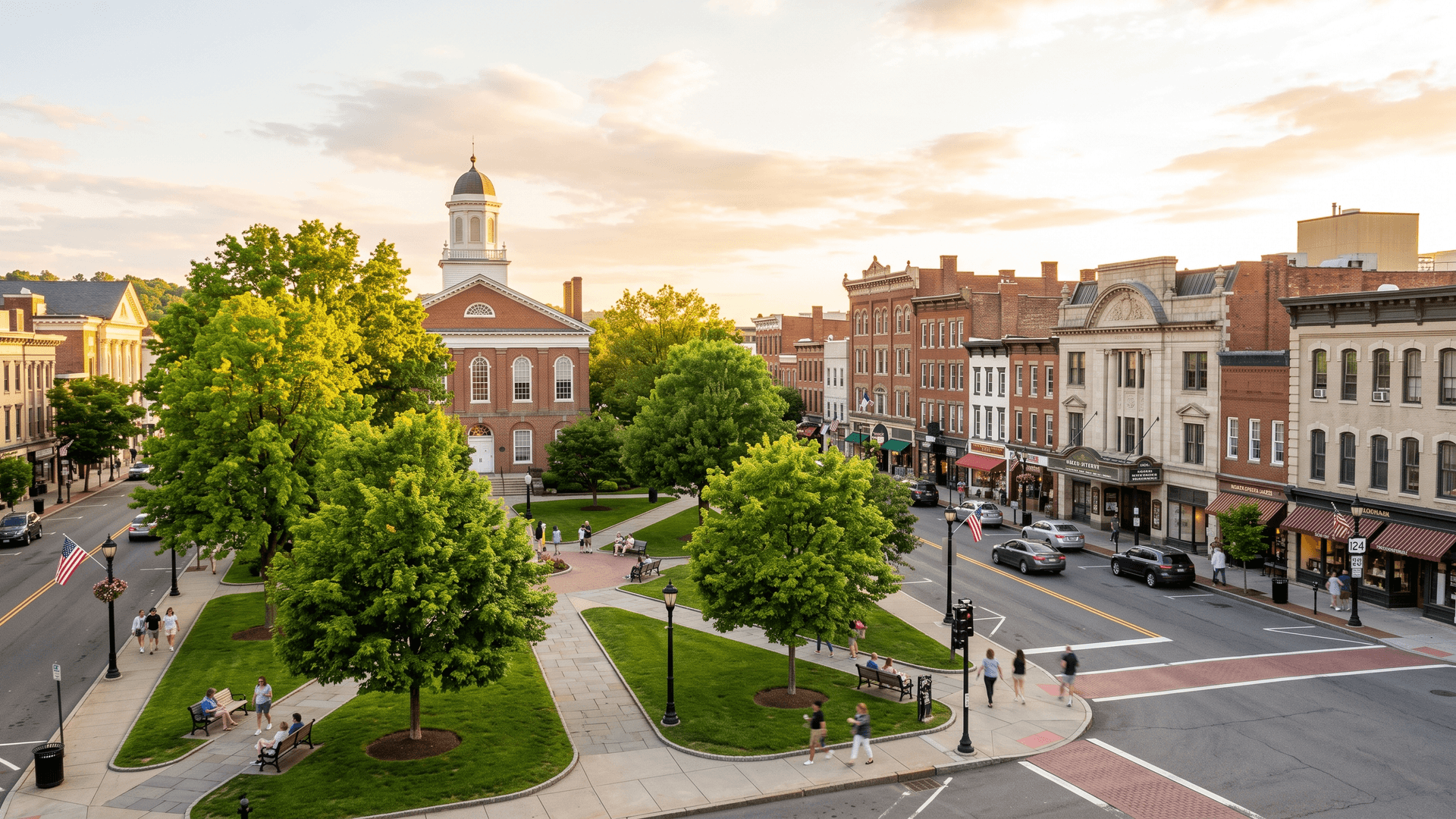 Morristown cityscape